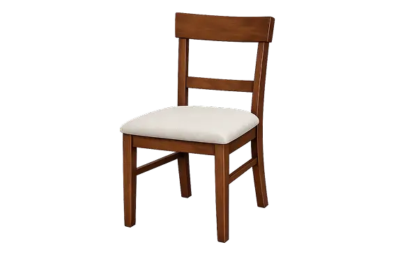 Dining chair cleaning in Dallas removing food spills and stains from fabric seat
