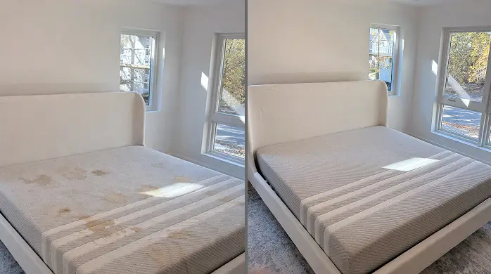 Deep mattress cleaning in Dallas restoring fresh and sanitized sleeping surface